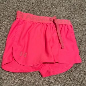 Under armour girls shorts
